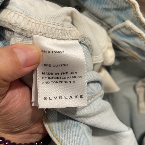 SLVRLAKE Indiana Super High Waist Flare Jeans size 29 - Picture 11 of 13